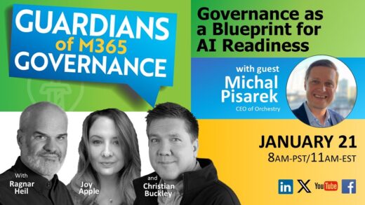 Guardians of M365 Governance Ep.13 with Michal Pisarek