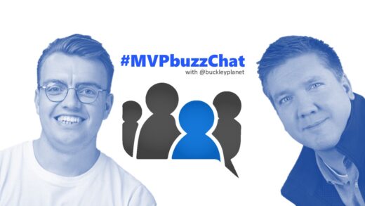#MVPbuzzChat Episode 303 with Developer Technologies MVP James Eastham