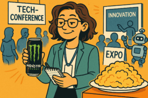 How I stay caffeinated at Tech Conferences