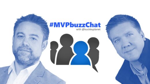 Episode 318 of the #MVPbuzzChat interview series with Business Applications MVP, Andrew Wingate, based in Cambridge, England.