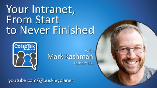 Your Intranet, from Start to Never Finished (#CollabTalk Podcast Ep.180)