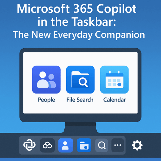 Microsoft 365 Copilot in the Taskbar