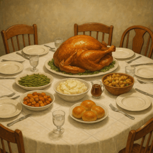 Thanksgiving Feast Before