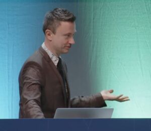 keynote by Rafal Lukawiecki on Will AI Become Intelligent? at ESPC25