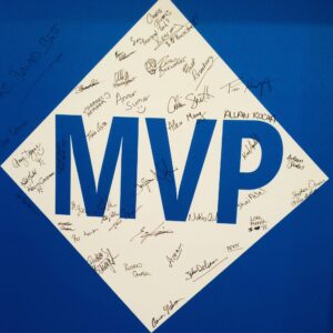 Signed MVP board