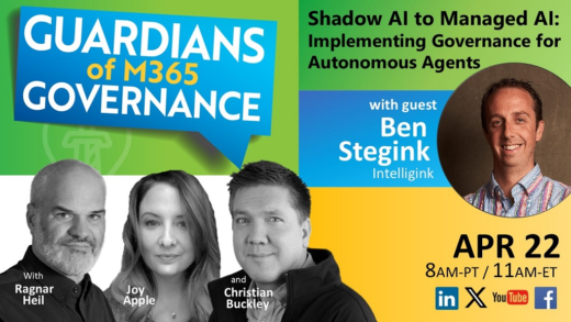 Shadow AI to Managed AI: Implementing Governance for Autonomous Agents (#GoM365gov Ep.28)