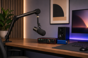 Shure SM7B setup
