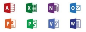 Microsoft Office older product logos